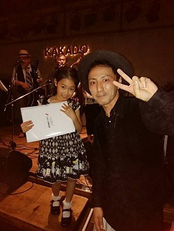 私は瑠香ちゃんとツーショット。また出演してくれるらしいです。2019・5
