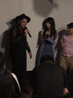 MCはしらゆき＆息吹肇さん。‘18・７