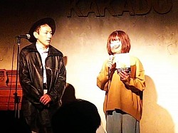 ３、４で橋岡蓮さんを迎えて、出版処女作品の紹介をしました。