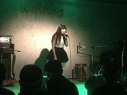 柚木那夏さんのステージ。後藤瑠美さんのステージもありました。